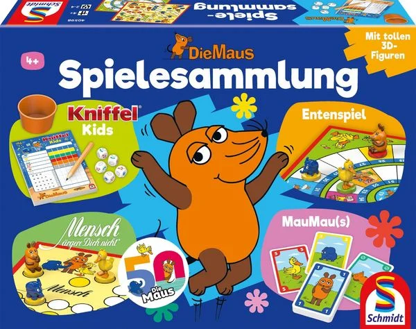 Schmidt Spiele – Die Maus, Spielesammlung